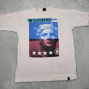 Last Kings Shirt Mens Extra Large Crewneck Graphic Y2K Greek Roman Pharaoh Egypt